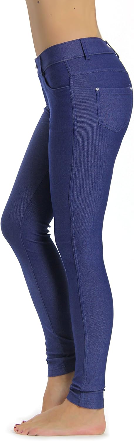 Prolific Health Women's Jean Look Jeggings for All-Day Comfort