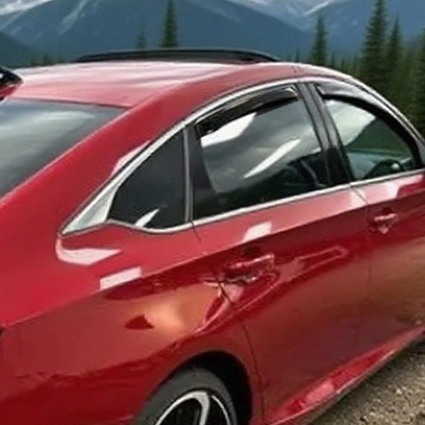 In-Channel Side Car Window Visors for Honda Accord 2018-2022