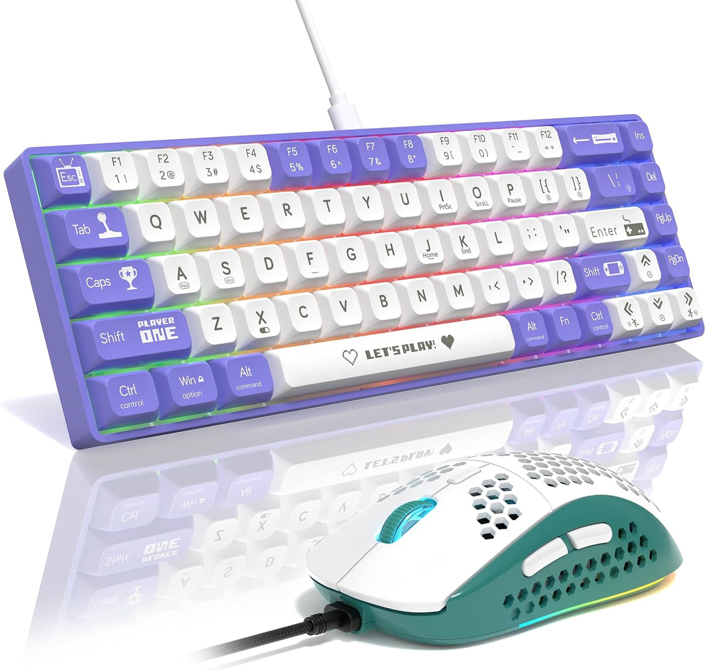 AJAZZ AK680 Mechanical Gaming Keyboard and Mouse Combo Review