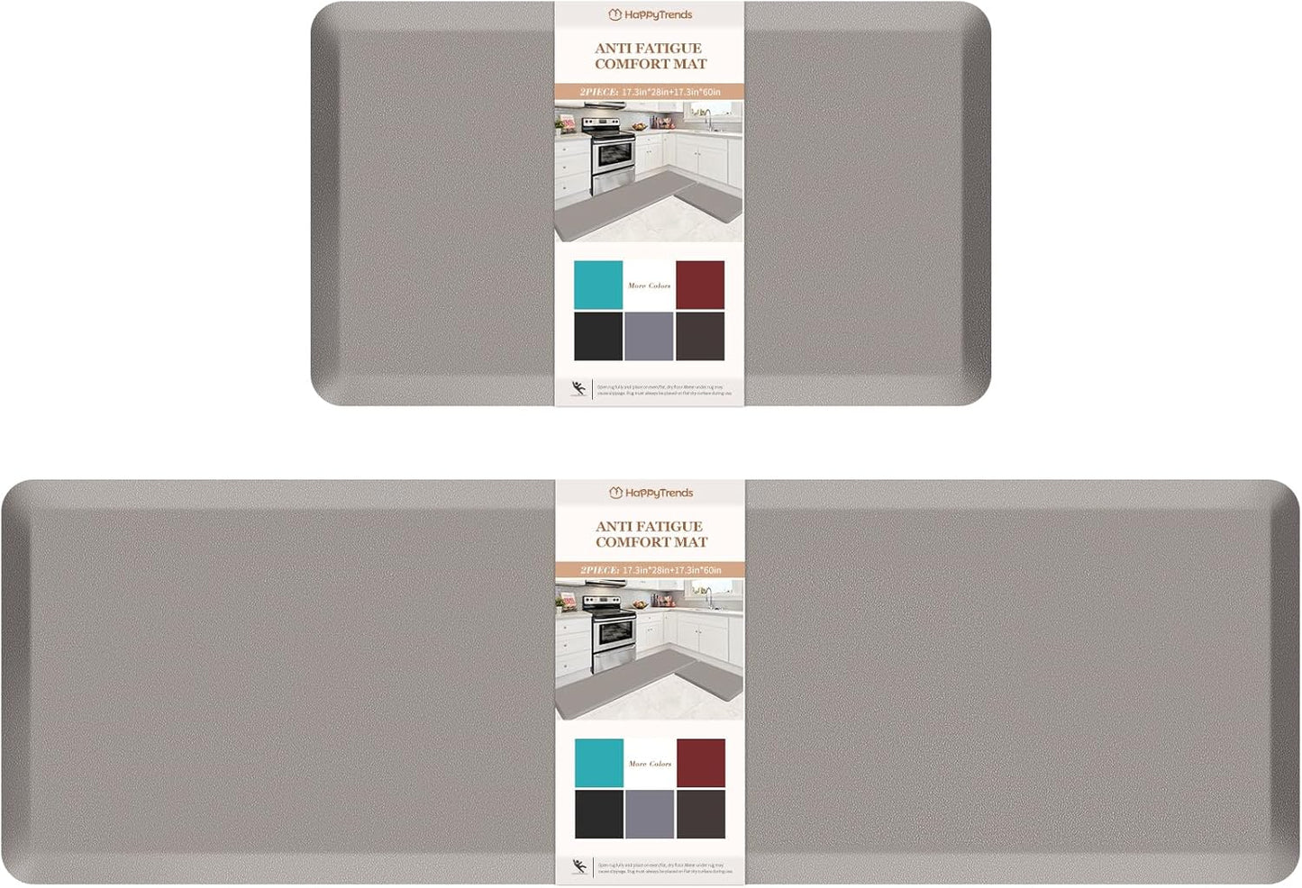 Cushioned Anti-Fatigue Kitchen Mats for Comfort and Safety