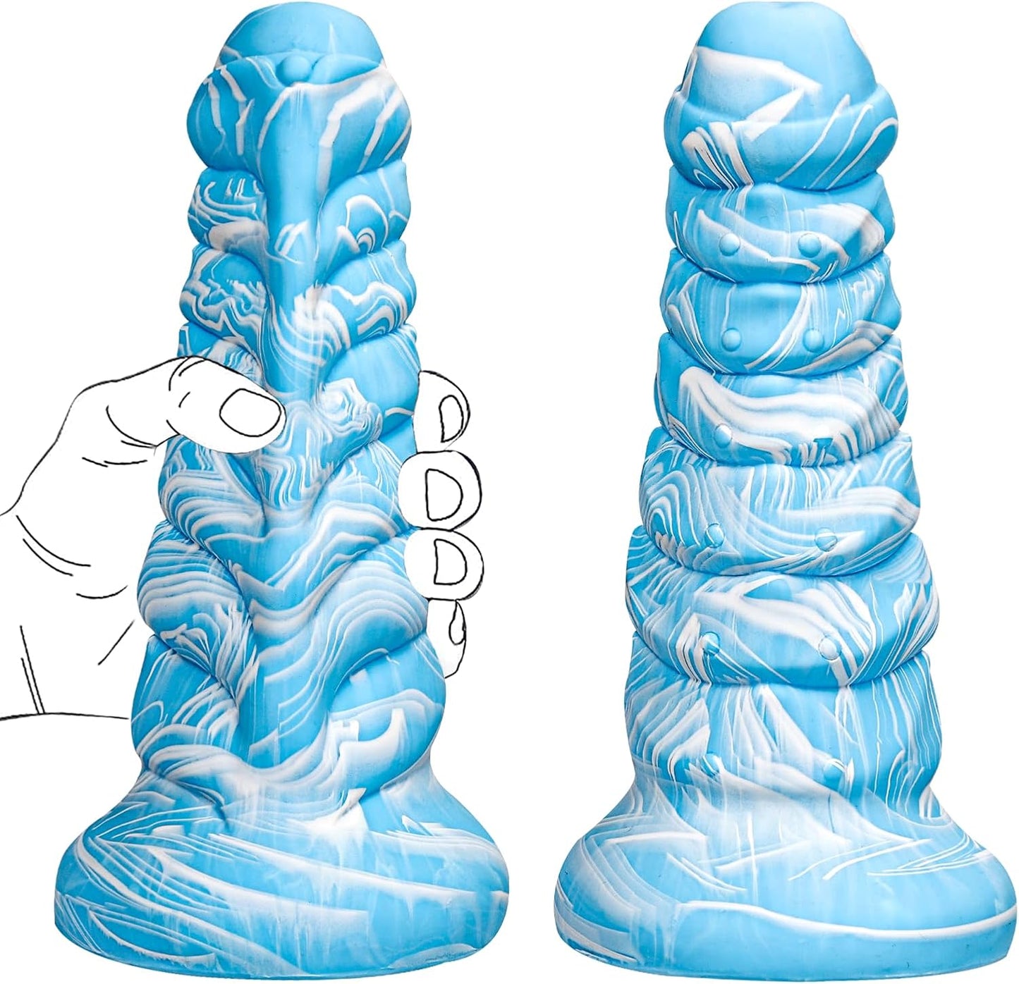 Extra Thick 10 Inch Monster Dildo for Ultimate Pleasure Experience