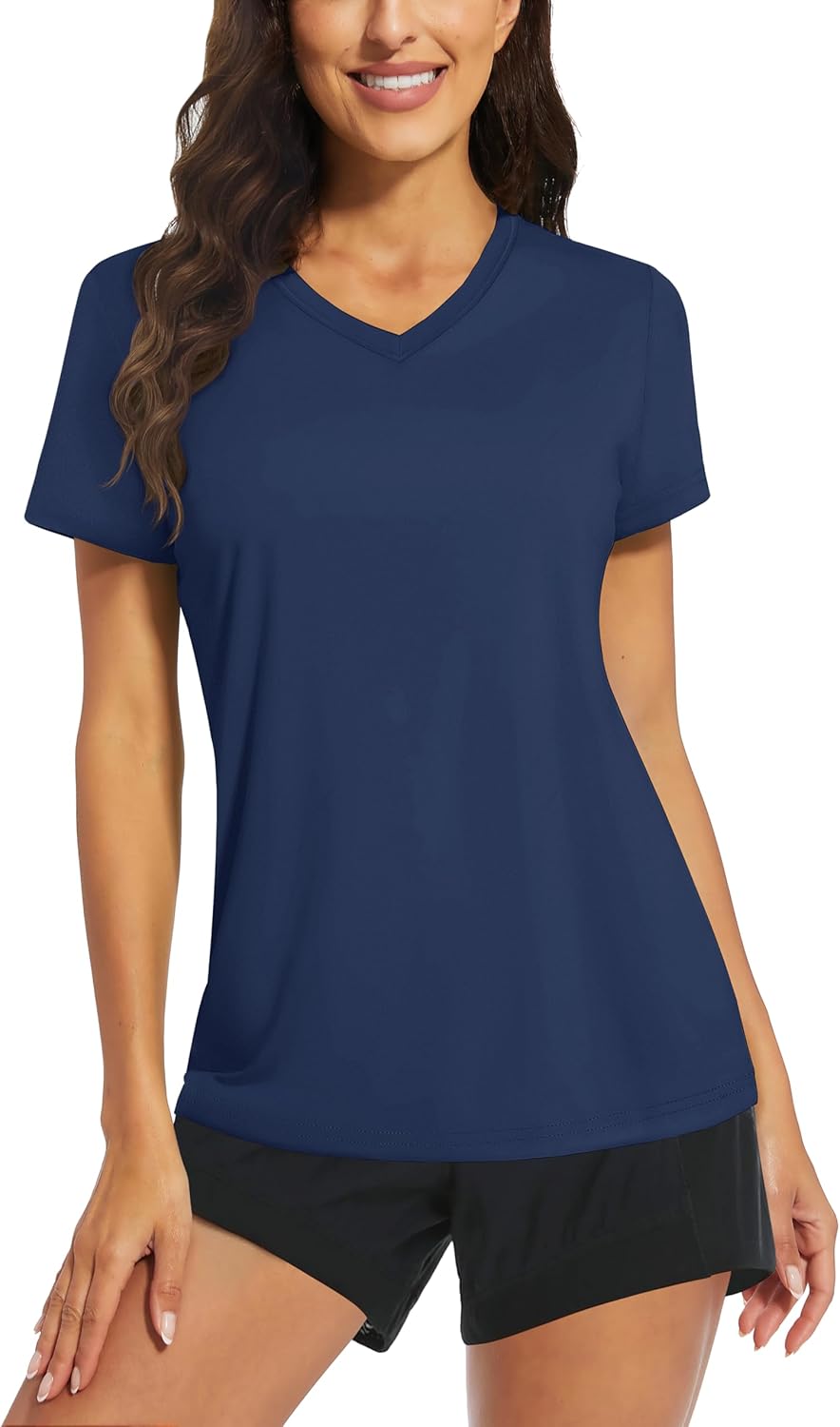 TACVASEN UPF 50+ Women's Workout Tee