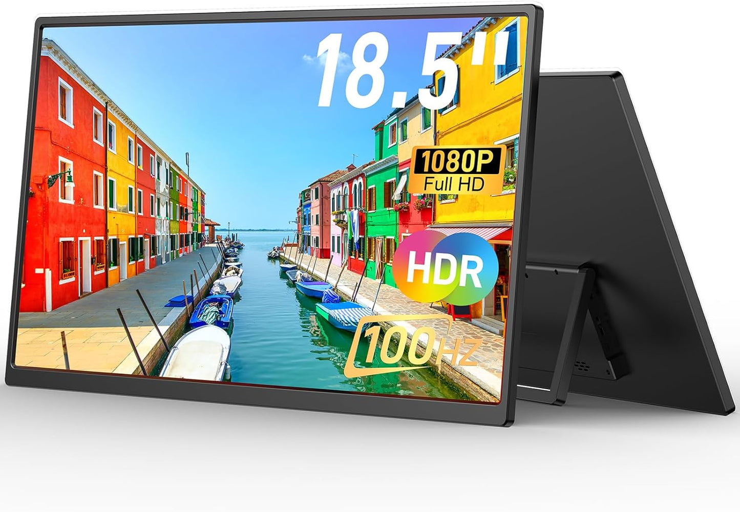 18.5 FHD Portable Monitor: Ultimate Laptop Screen Extender