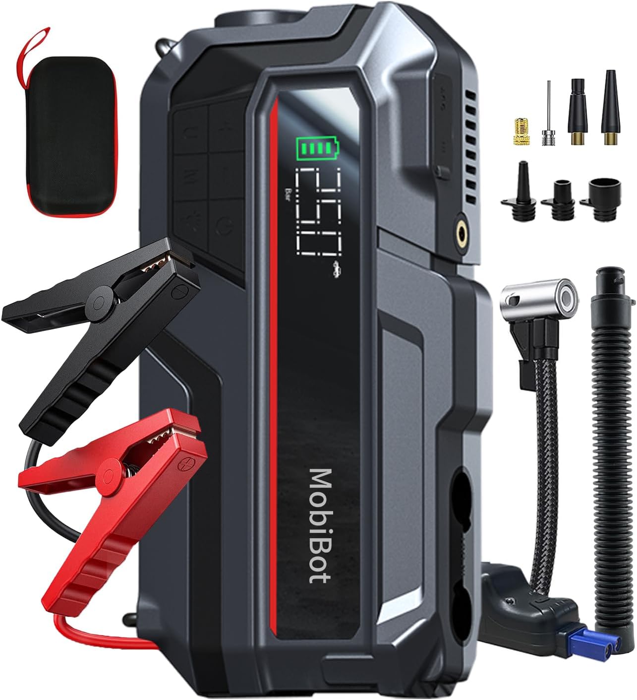 MobiBot: Ultimate 5-in-1 Car Jump Starter!