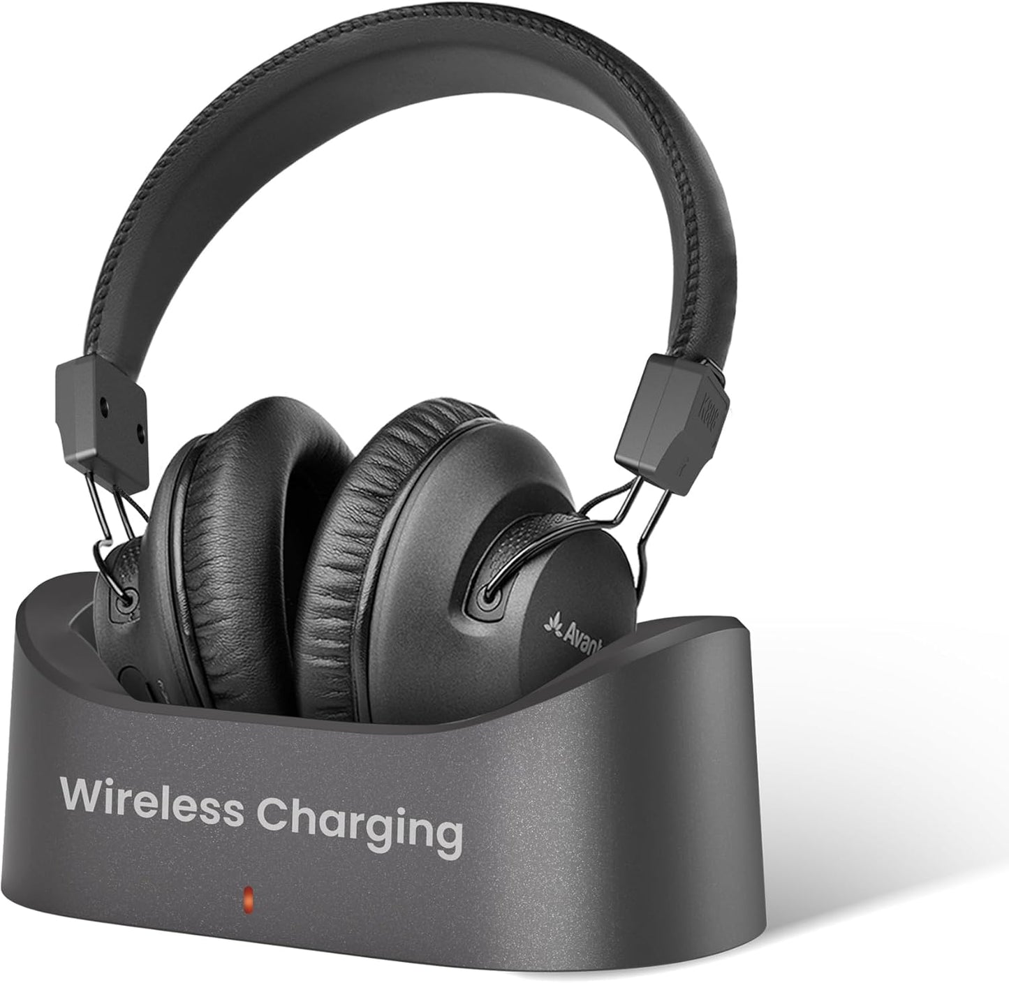 Avantree Audition 3 Bluetooth Over-Ear Headphones with Dock