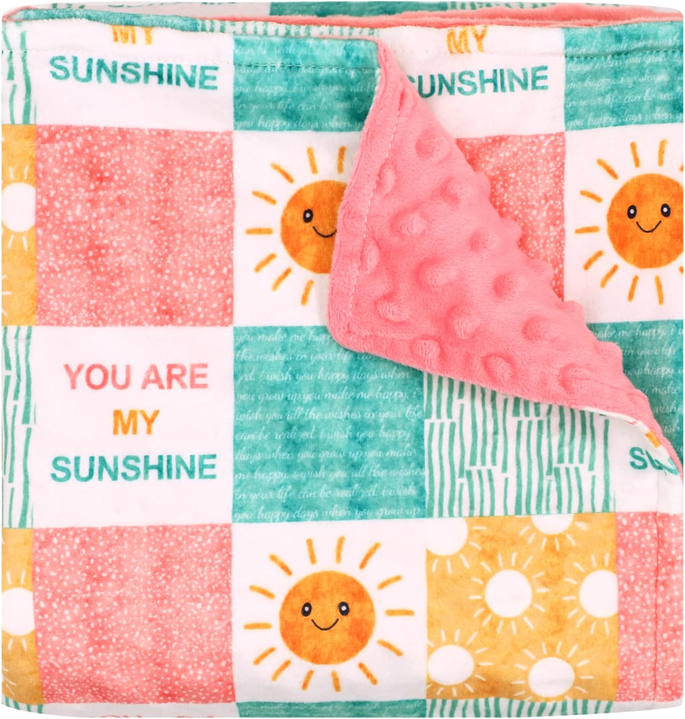 SWESEN Baby Blanket: You are My Sunshine 30 X 40 Inches