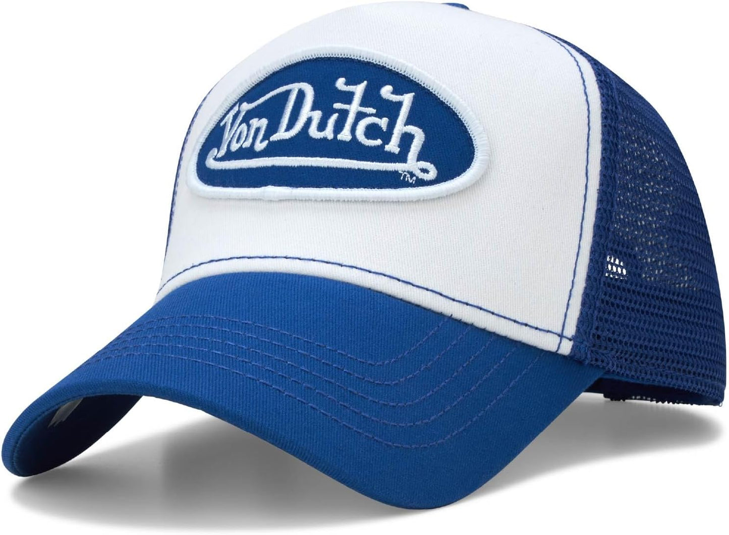 Von Dutch Unisex Trucker Hat - Retro Classic Adjustable Cap