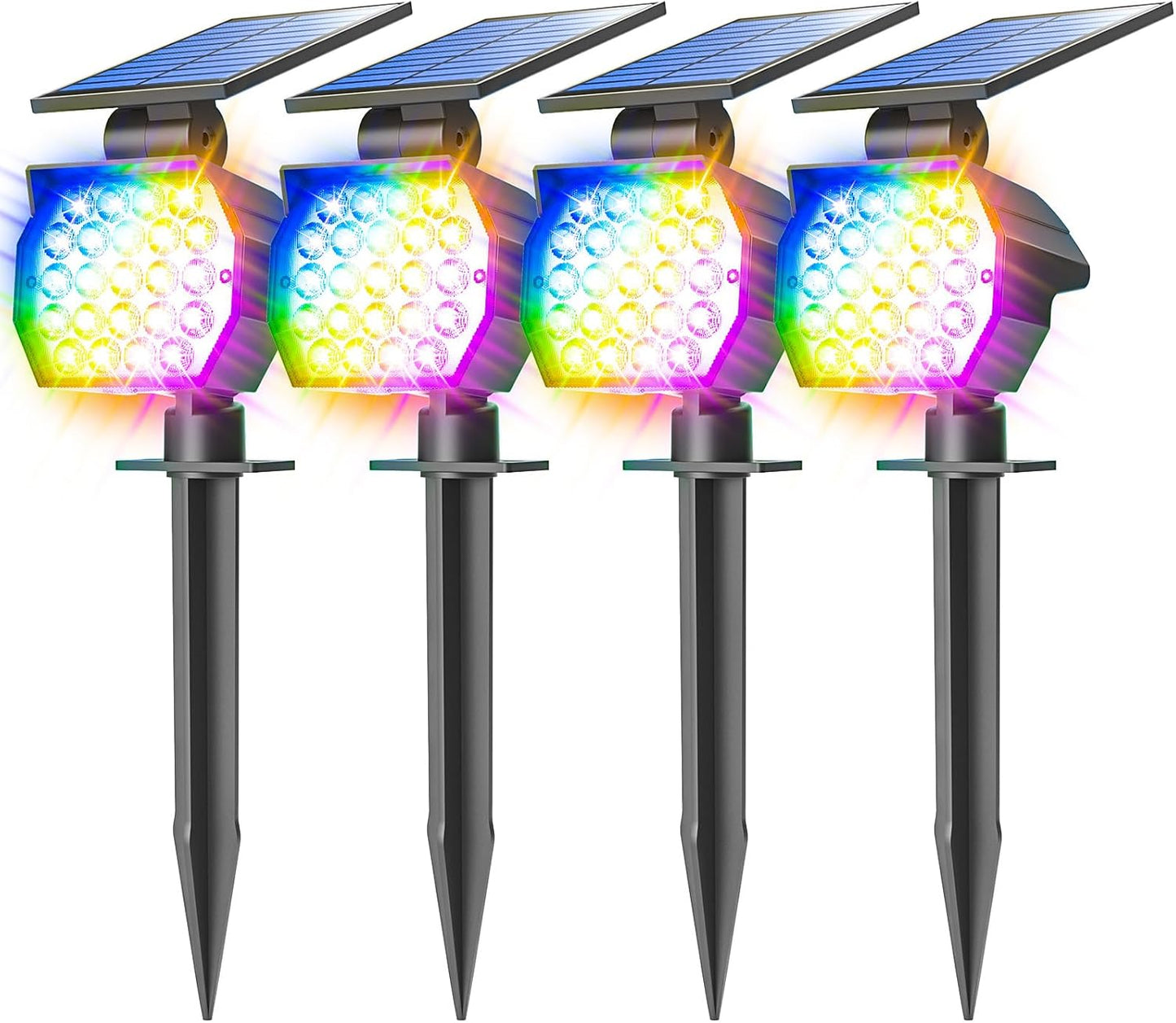 NIORSUN Solar Color Changing Lights for Outdoor Halloween Decor