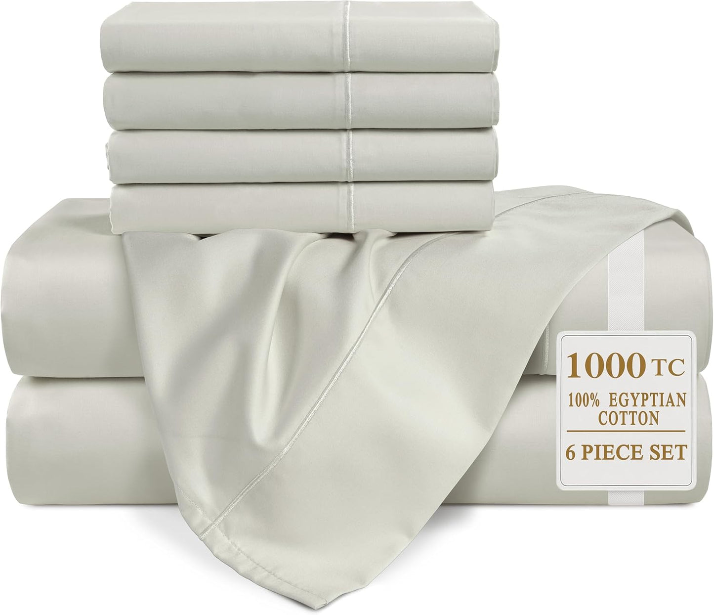 Casa Platino 100% Egyptian Cotton Full Size Sheets Set Review