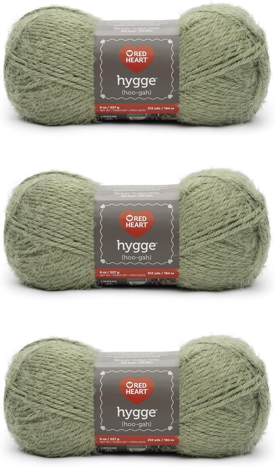 Red Heart Hygge Yarn for Cozy Knitting and Crochet Projects