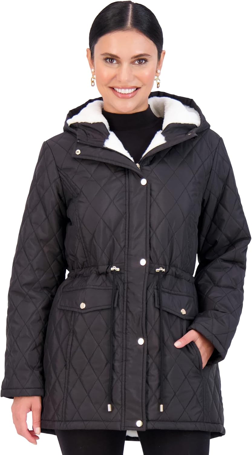 Jones NY Fur-Lined Anorak: Warmth & Style!
