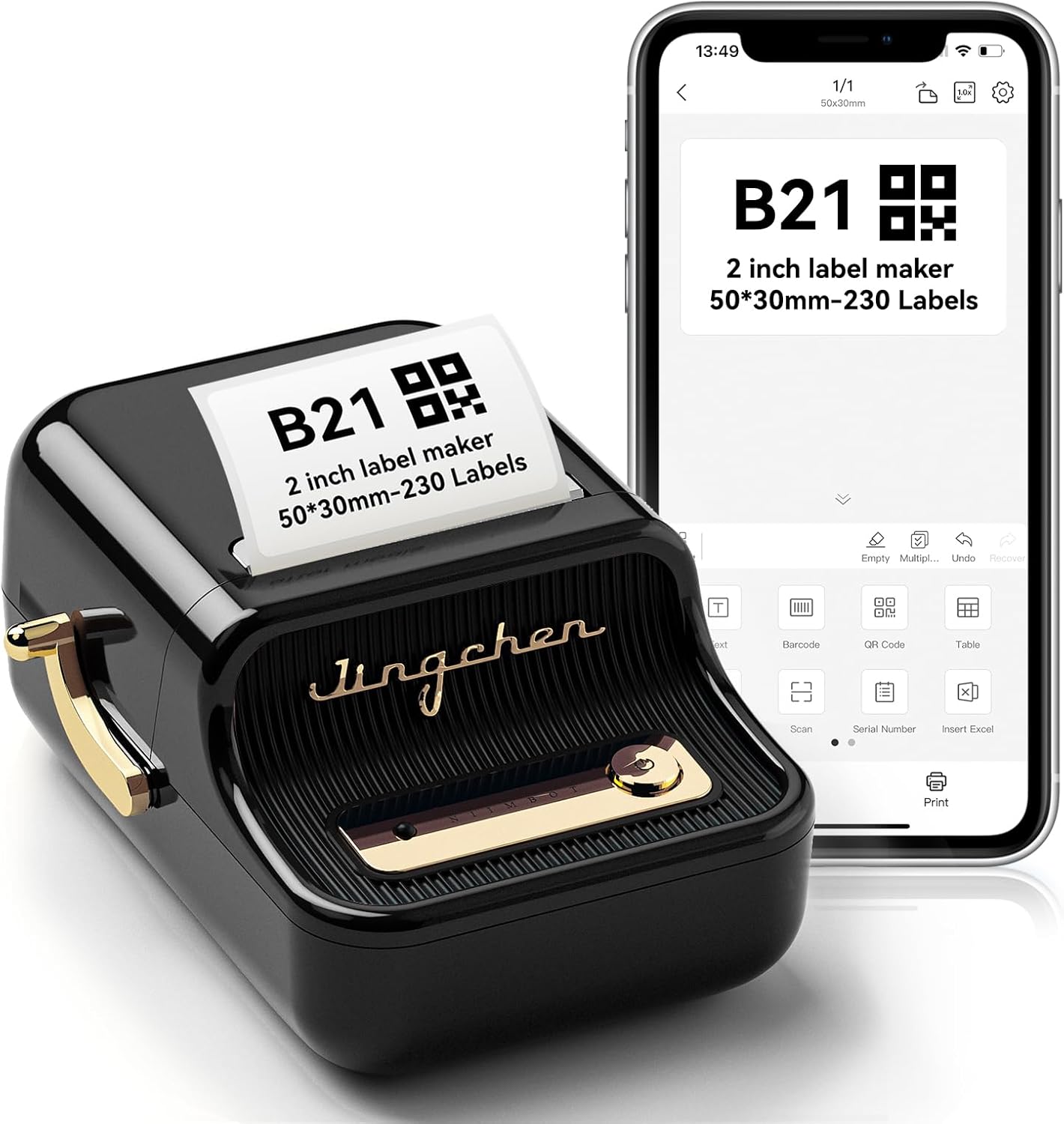 NIIMBOT B21 Portable Label Maker - Organize with Ease