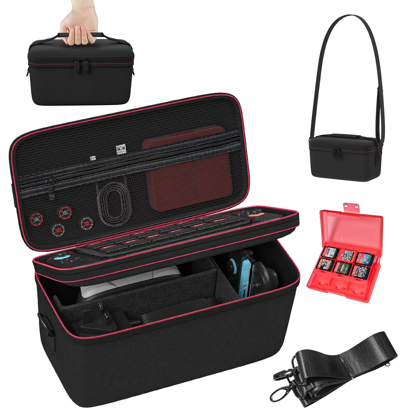 Compact and Spacious Nintendo Switch 2 Travel Bag for Gamers