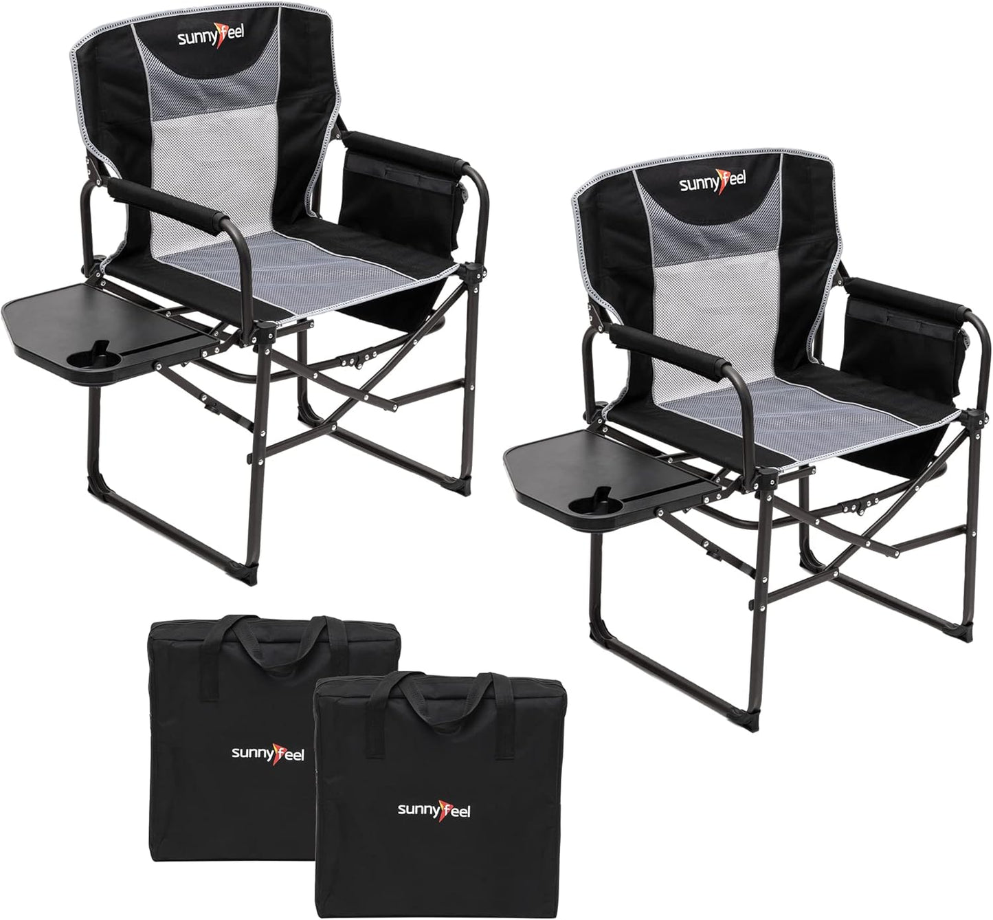 SUNNYFEEL Heavy Duty Camping Chair: Ultimate Portability!