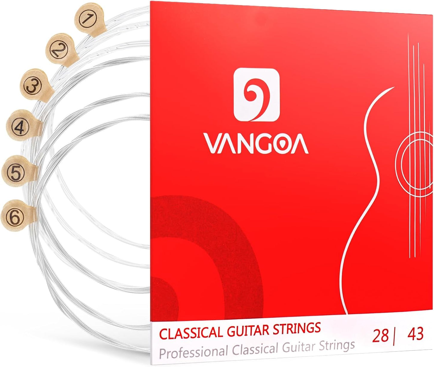Vangoa Nylon Guitar String Set - Premium Sound Upgrade