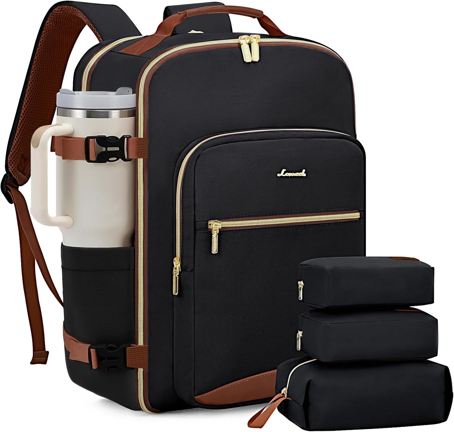 LOVEVOOK 56L Travel Backpack for Women & Men - Airline Approved