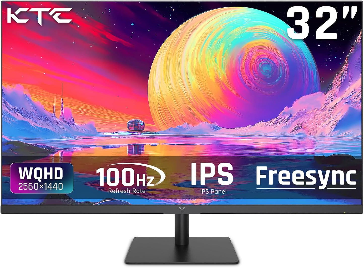 KTC 32 2K IPS Monitor, HDR, Freesync/G-sync, Eyecare