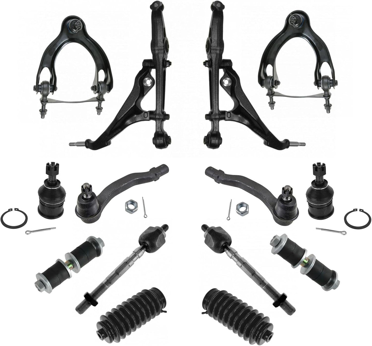 TRQ Front Steering & Suspension Kit for 1998-2001 Acura Integra