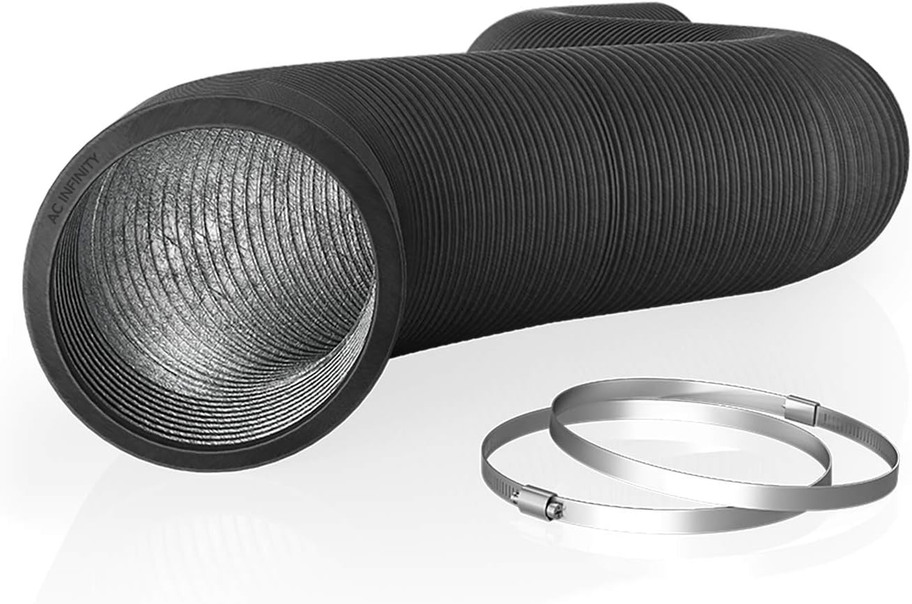 AC Infinity 12-Inch Flexible Aluminum Ducting for Ventilation Needs