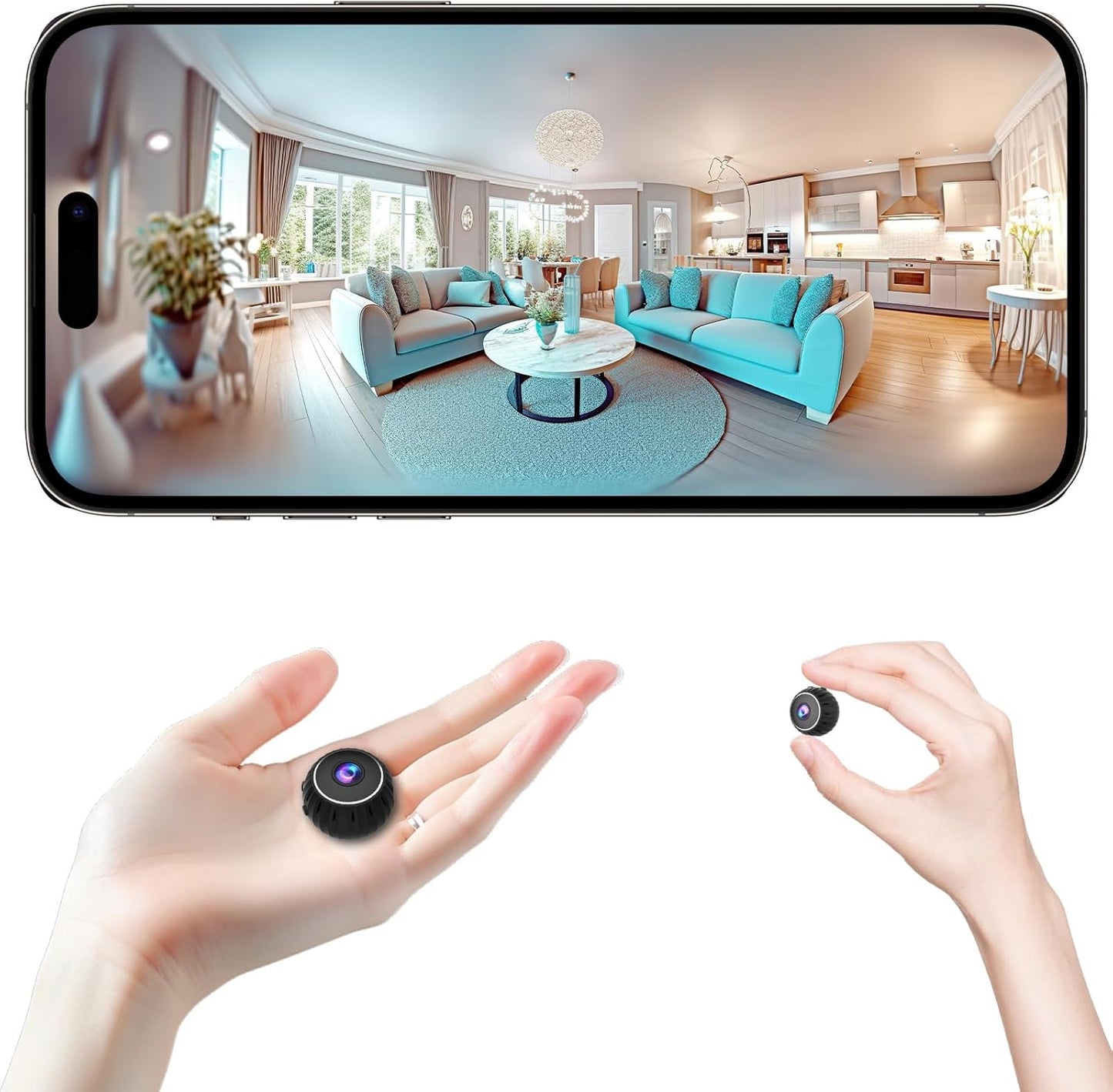 HD Mini Hidden Camera - Wifi, Motion Detection, Night Vision