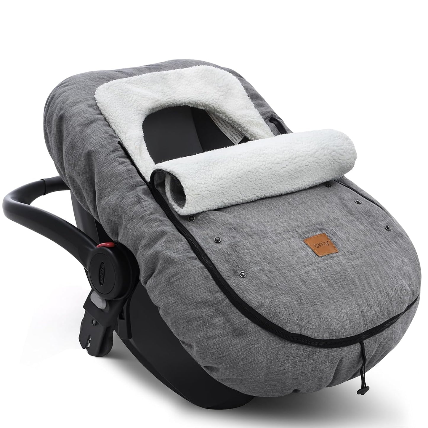 Bioby Baby Car Seat Cover - Cozy, Waterproof, Universal Fit