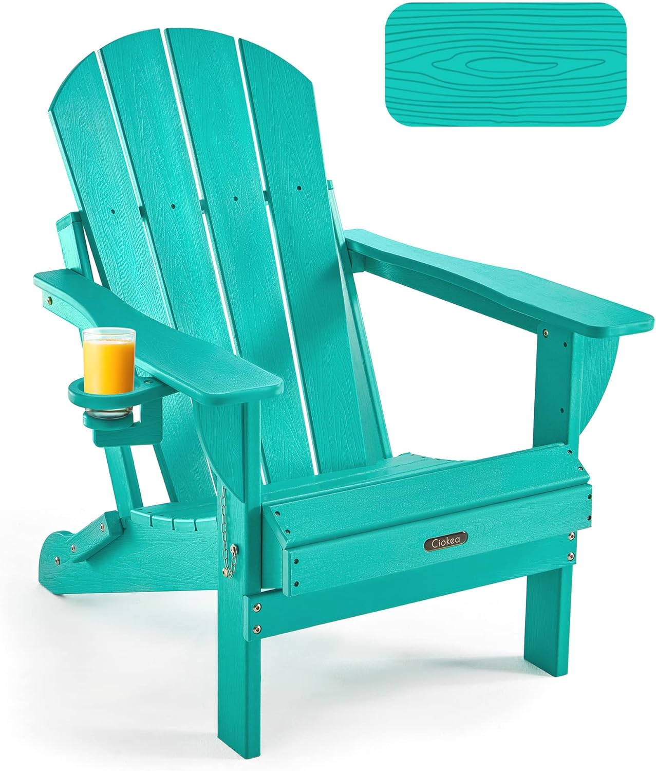 Ciokea Folding Adirondack Chair for Outdoor Comfort and Style