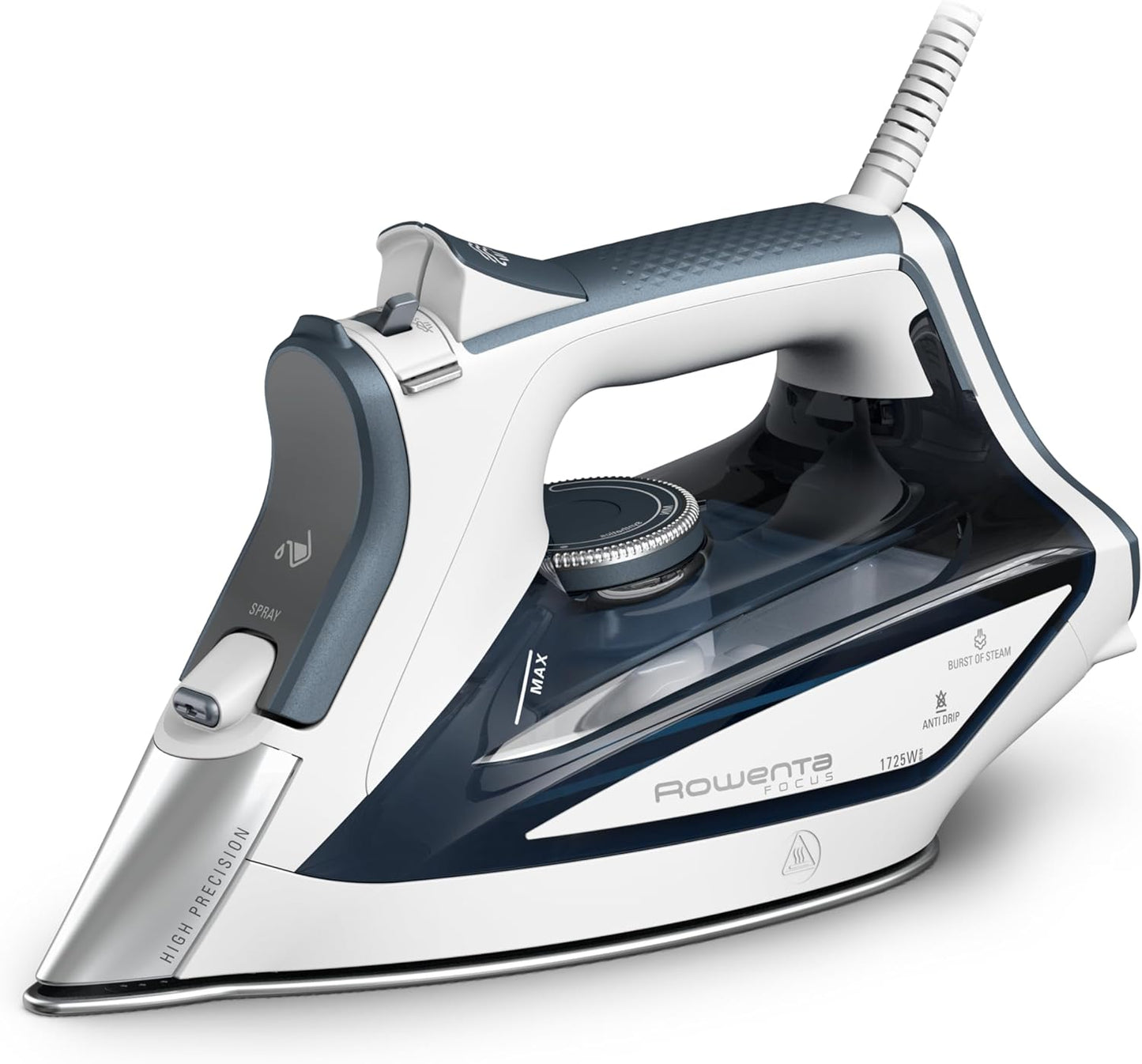 Rowenta Iron Steamer for Clothes with Powerful Steam Boost