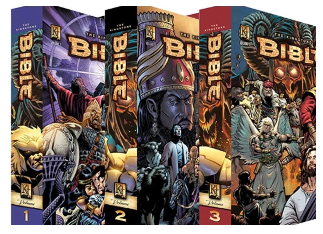 The Kingstone Bible Trilogy: A Unique Graphic Novel Experience