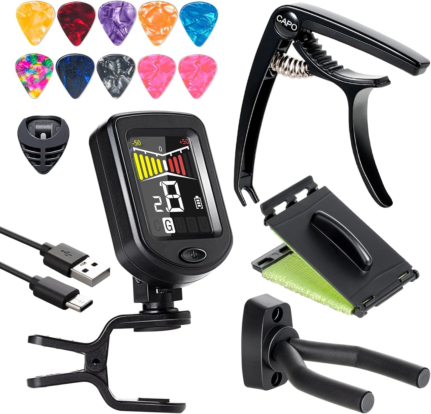 Ultimate Guitar Accessory Kit for Players