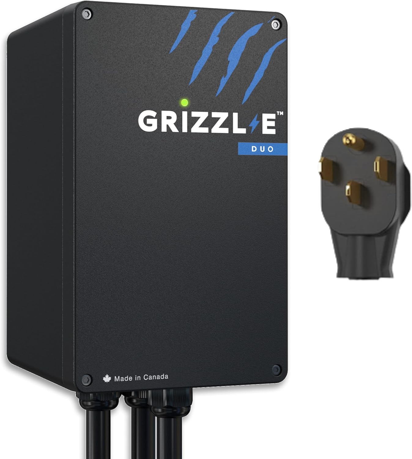 Fast Charge, Dual Cable EV Charger - Grizzl-E Duo