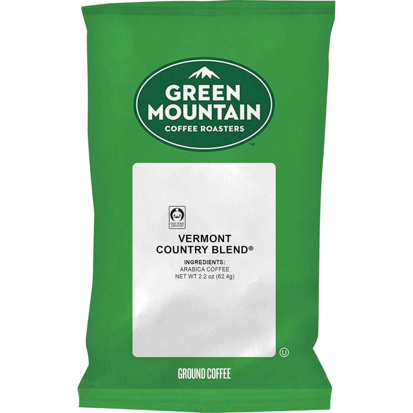 Green Mountain Coffee Roasters Vermont Country Blend Ground Coffee - 100/Carton