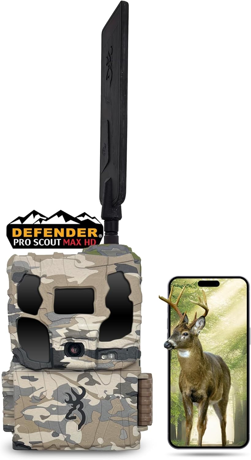 Browning 24MP Cellular Trail Camera - Ultra High Gain Antenna for Extended Range!
