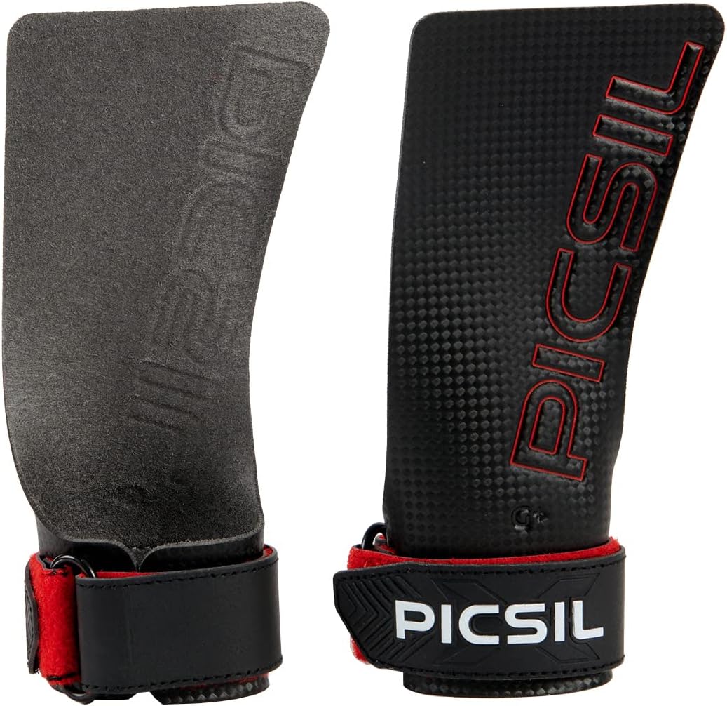 PICSIL RX Grips - Carbon Hand Grips for Cross Training and More