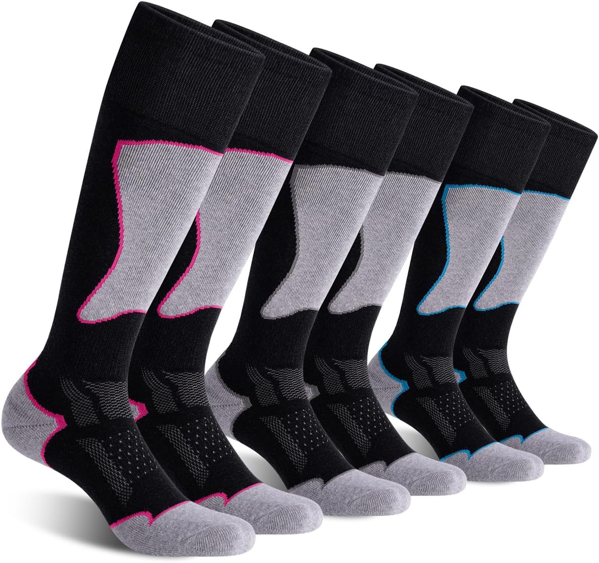 Stay Cozy on the Slopes: Thermal Ski Socks 2/3 Pack