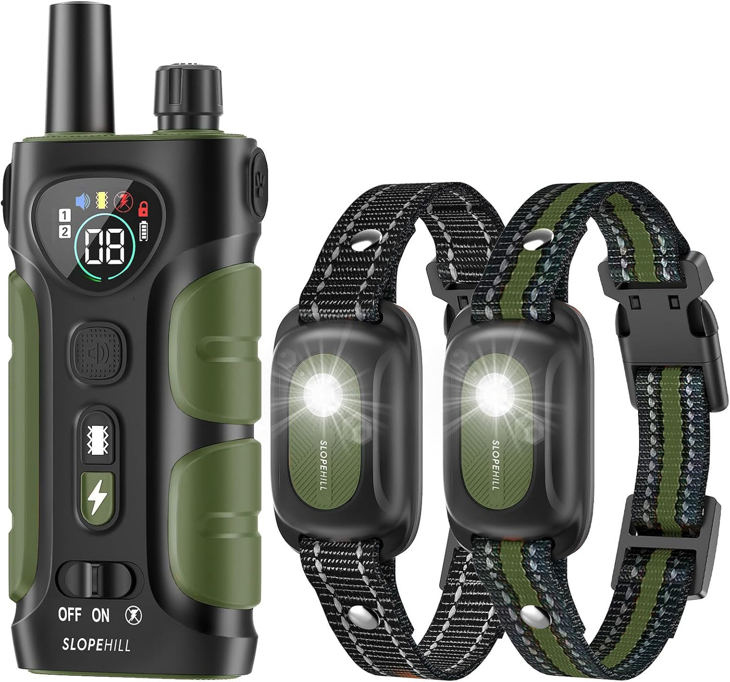 SLOPEHILL Dog Shock Collar with Remote for Effective Training