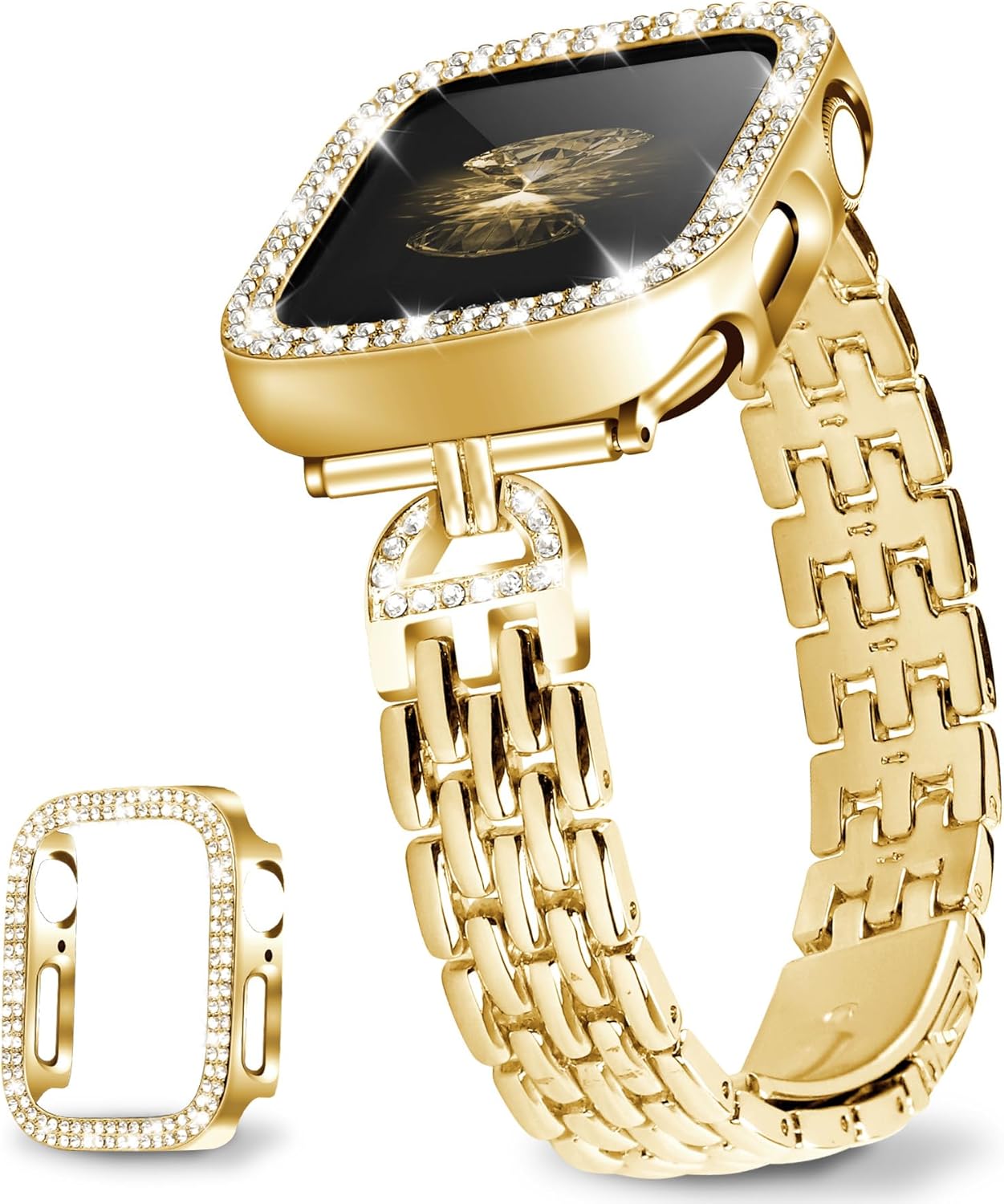 Sparkle & Style: JR.DM Slim Bracelet for Apple Watch