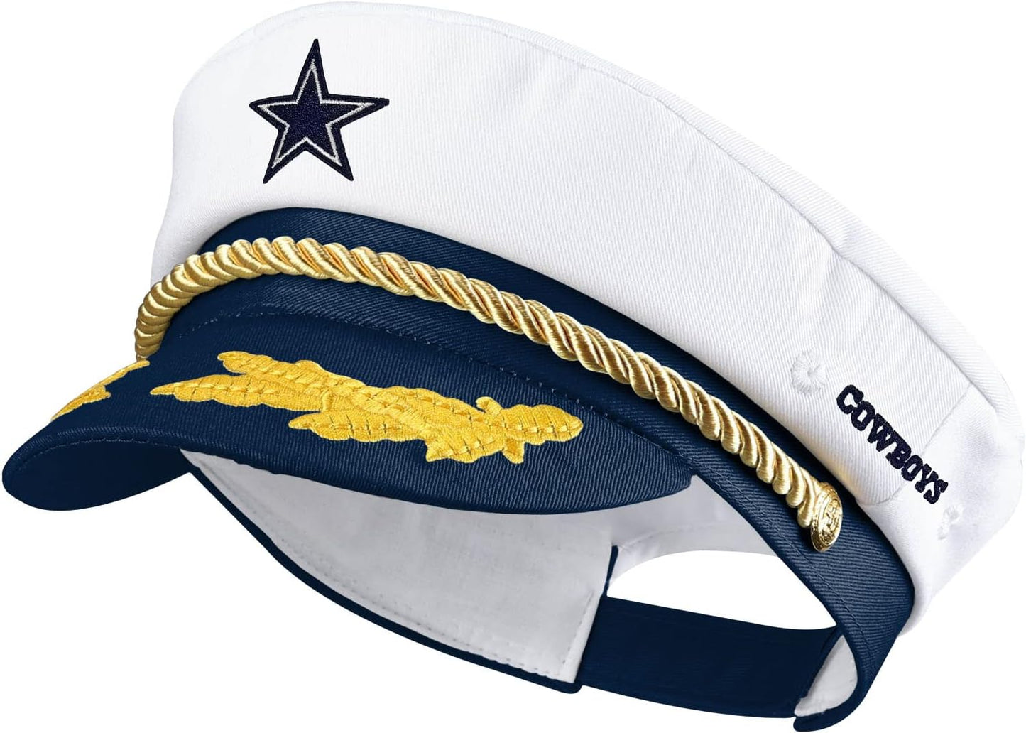 NFL Team Logo Sailing Yacht Boat Captain's Hat for Fans