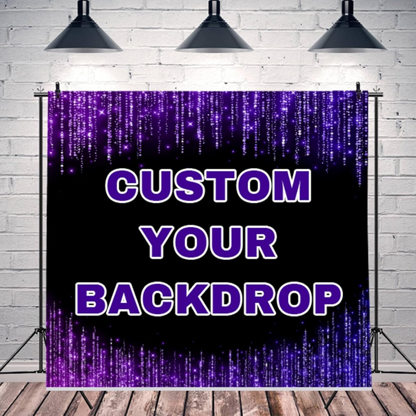 Custom Backdrop Personalized 1210ft for Graduation and Events