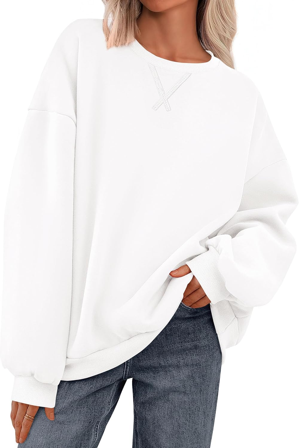 Oversized Sweatshirt for Women by PRETTYGARDEN - Cozy Fall Fashion