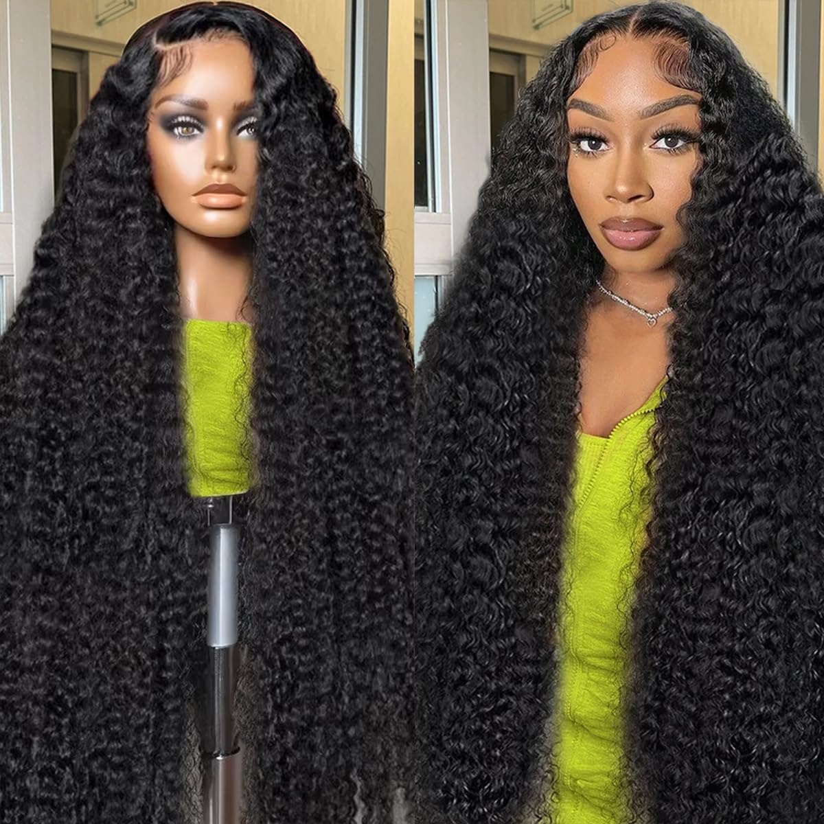 13x6 Deep Wave Lace Front Wigs Human Hair for Gorgeous Styles
