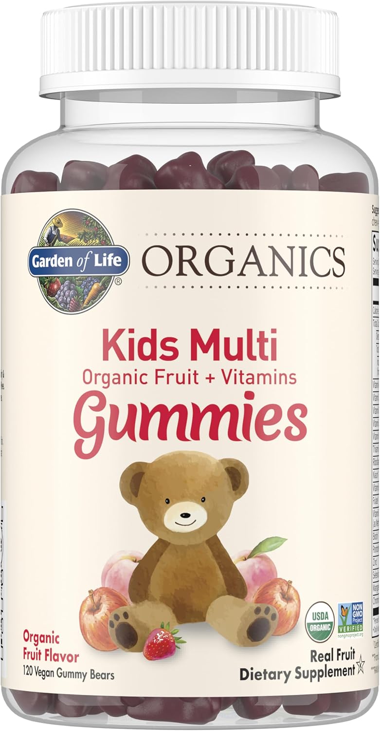 Garden of Life Kids Gummy Vitamins - Organic & Vegan Multivitamins