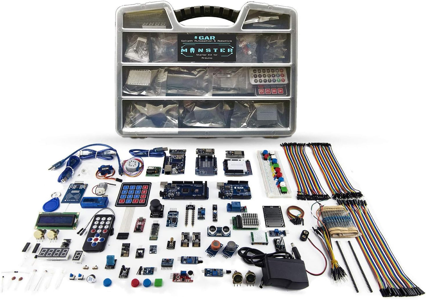 GAR Monster Starter Kit for Arduino Uno Mega Nano Complete Set