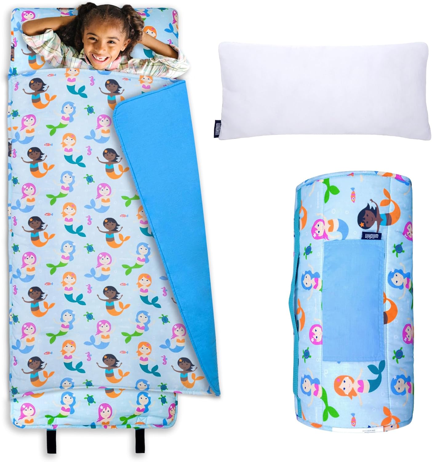 Wildkin Kids Original Nap Mat - Cozy Sleep Mat for Travel