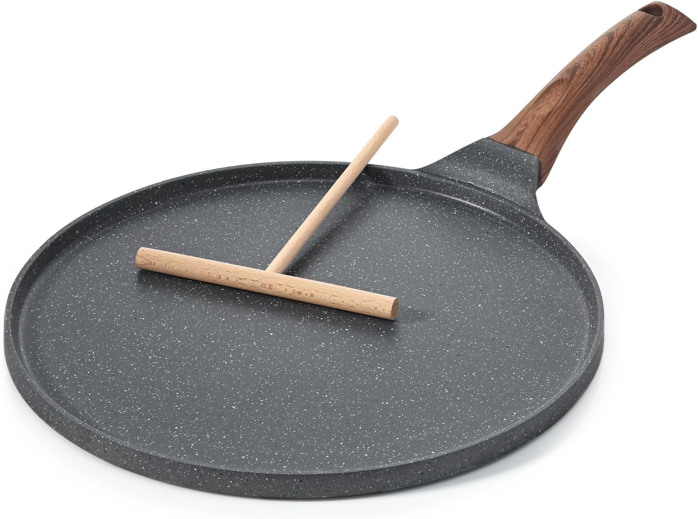 10-Inch Swiss Granite Crepe Pan by SENSARTE