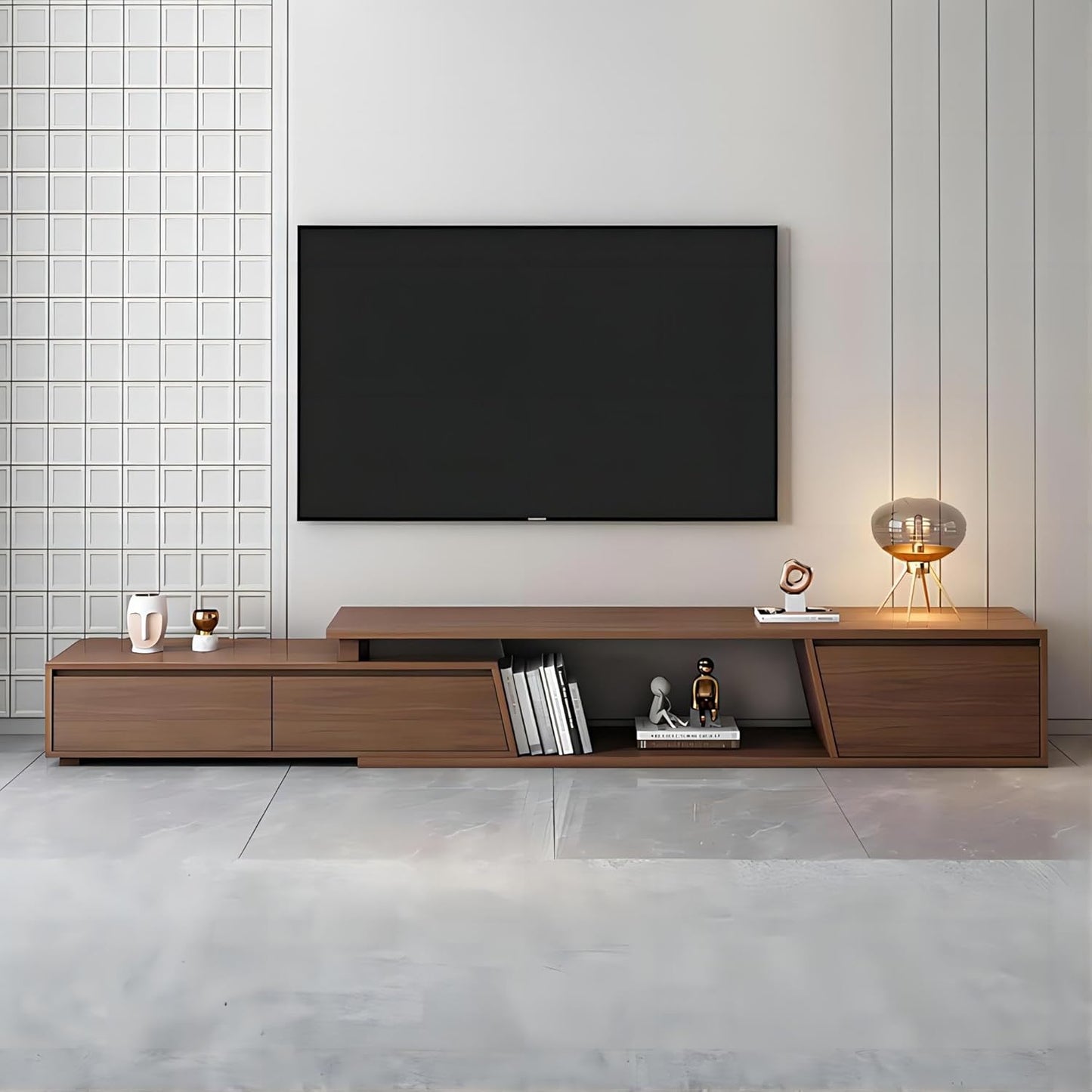 homary Extendable TV Stand: Maximize Entertainment Space