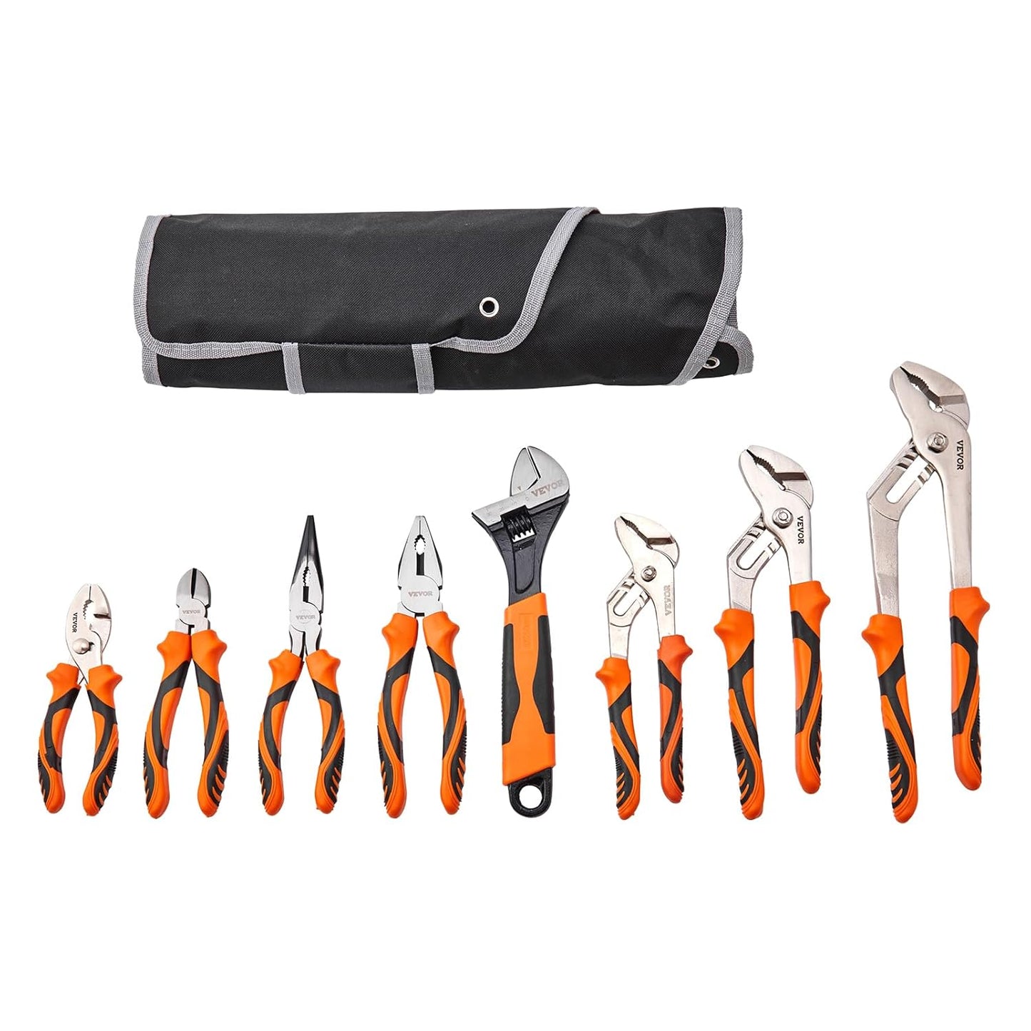 VEVOR 8-Piece Pliers Set for Durability and Comfort