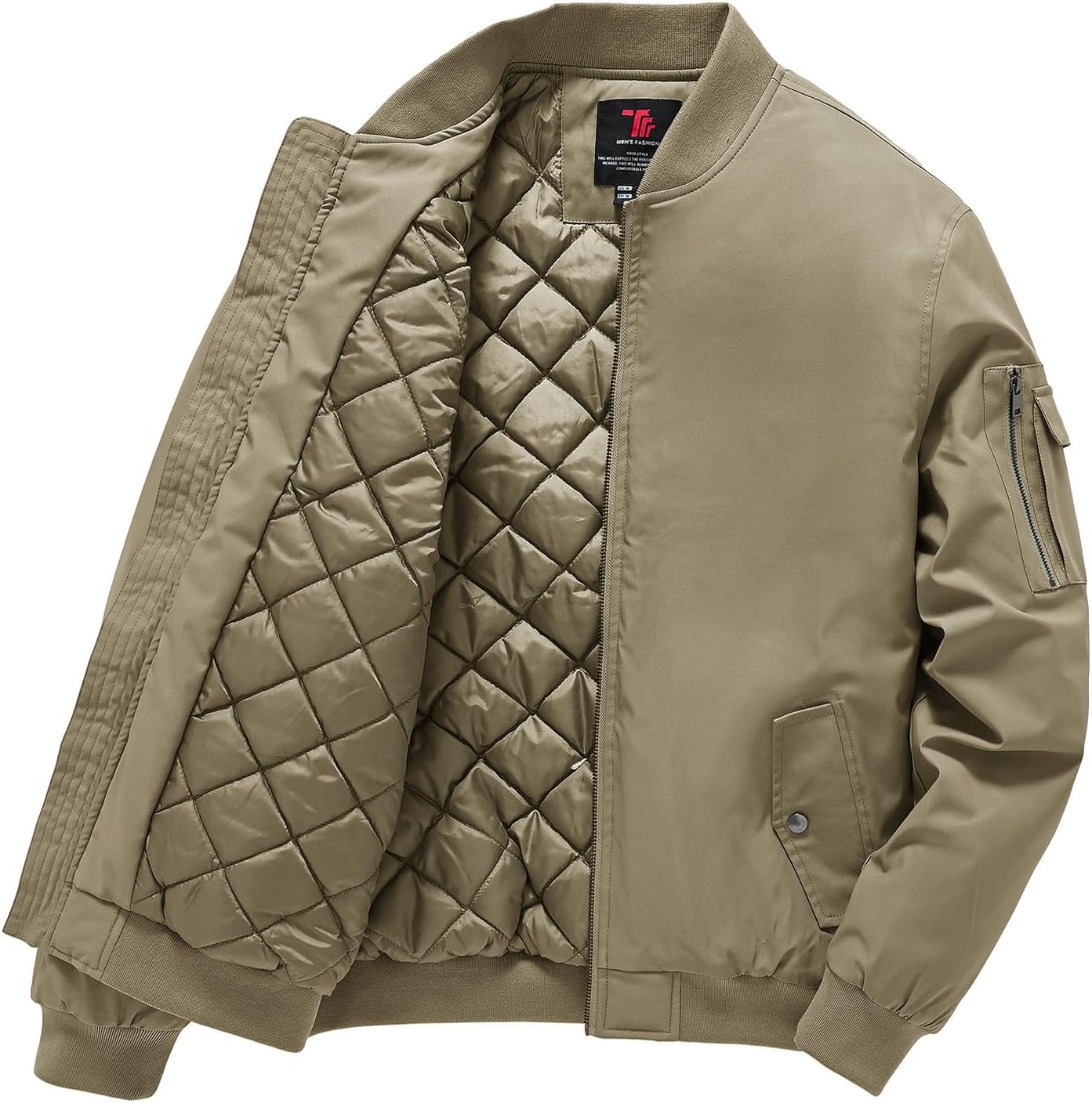 Gopune Men's Windproof Bomber Jacket for Stylish Winter Wear