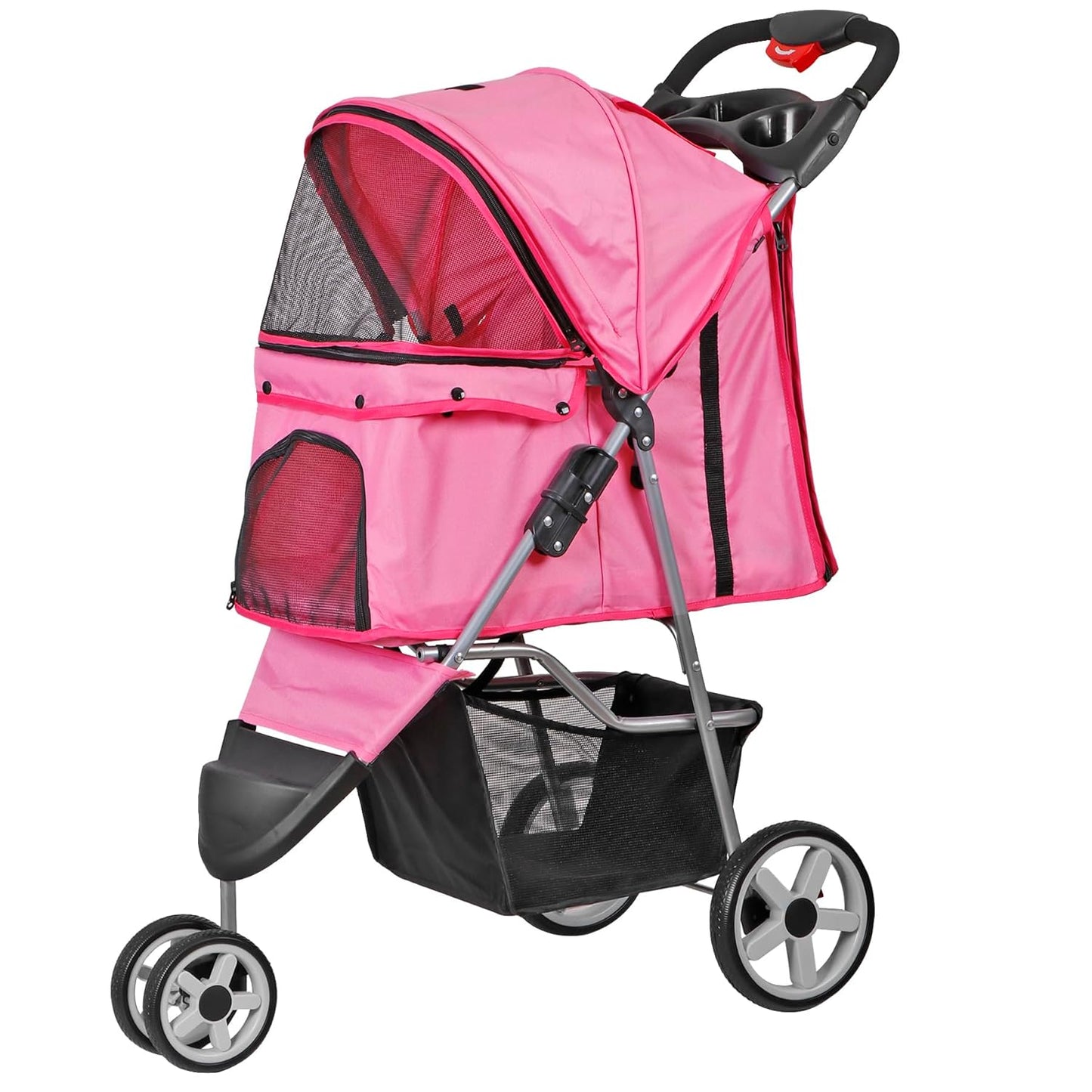 Epetlover 3 Wheels Dog Stroller for Small Medium Pets
