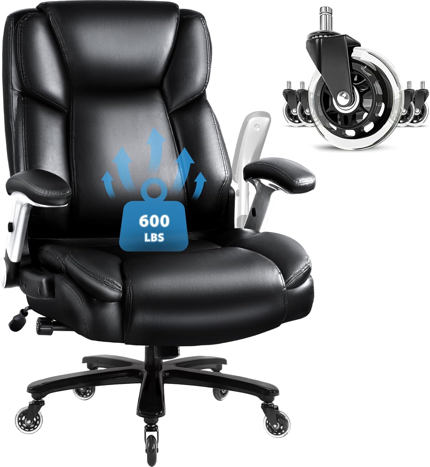 VITESSE Big and Tall Office Chair with Ergonomic Support