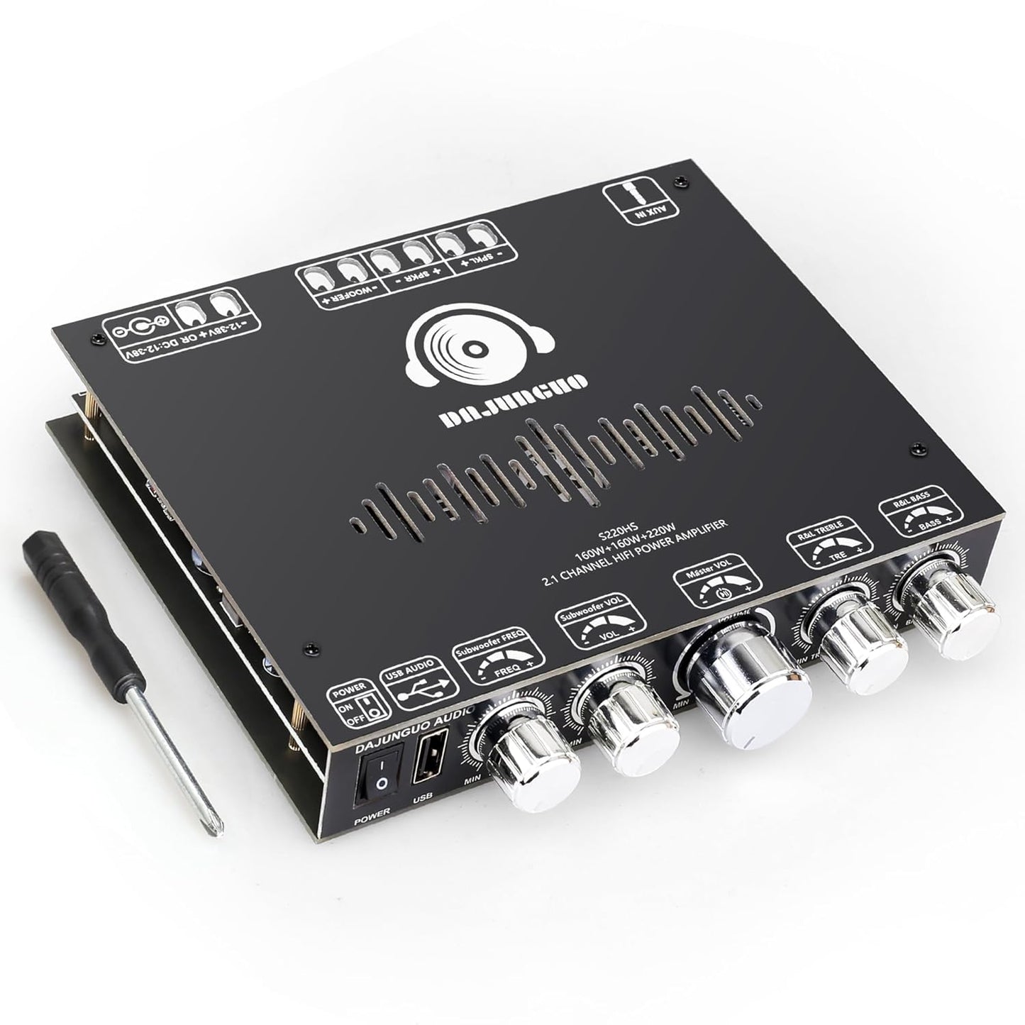 High Power Bluetooth Amp Module 160W2+220W | DAMGOO
